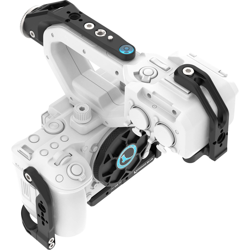 Kondor Blue Cage for Canon EOS C50 with Top Handle & XLR Audio Module Bracket (Raven Black)