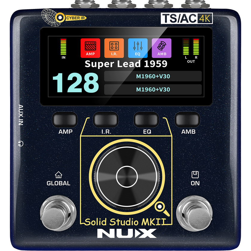 NUX NSS-6 Solid Studio MKII Preamp, Power Amp simulator & IR Loader