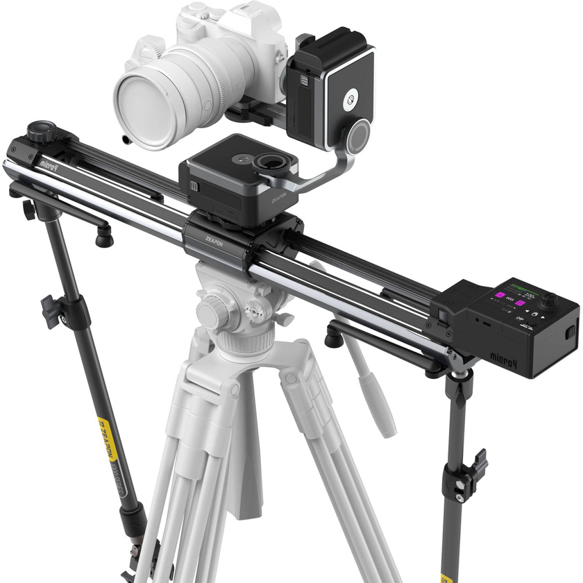 Zeapon Micro4 E1000 Double Distance Slider with Motor and PONS Pan/Tilt Kit (62 cm)