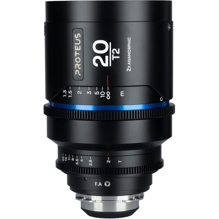 Laowa Proteus 2x Anamorphic 20mm T2 Lens (PL/EF, Meters, Blue Flare)