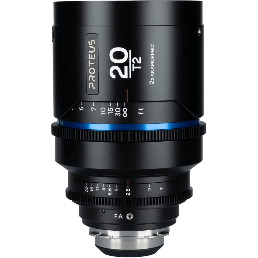 Laowa Proteus 2x Anamorphic 20mm T2 Lens (PL/EF, Feet, Blue Flare)