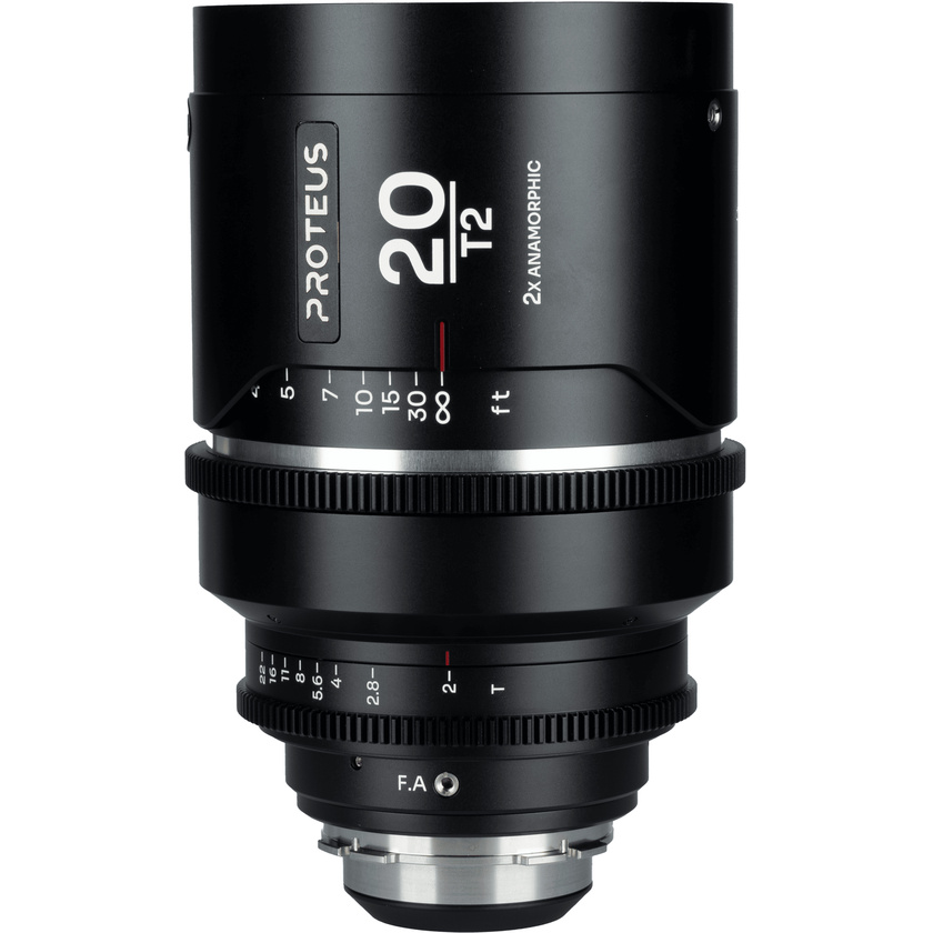 Laowa Proteus 2x Anamorphic 20mm T2 Lens (PL/EF, Feet, Silver Flare)