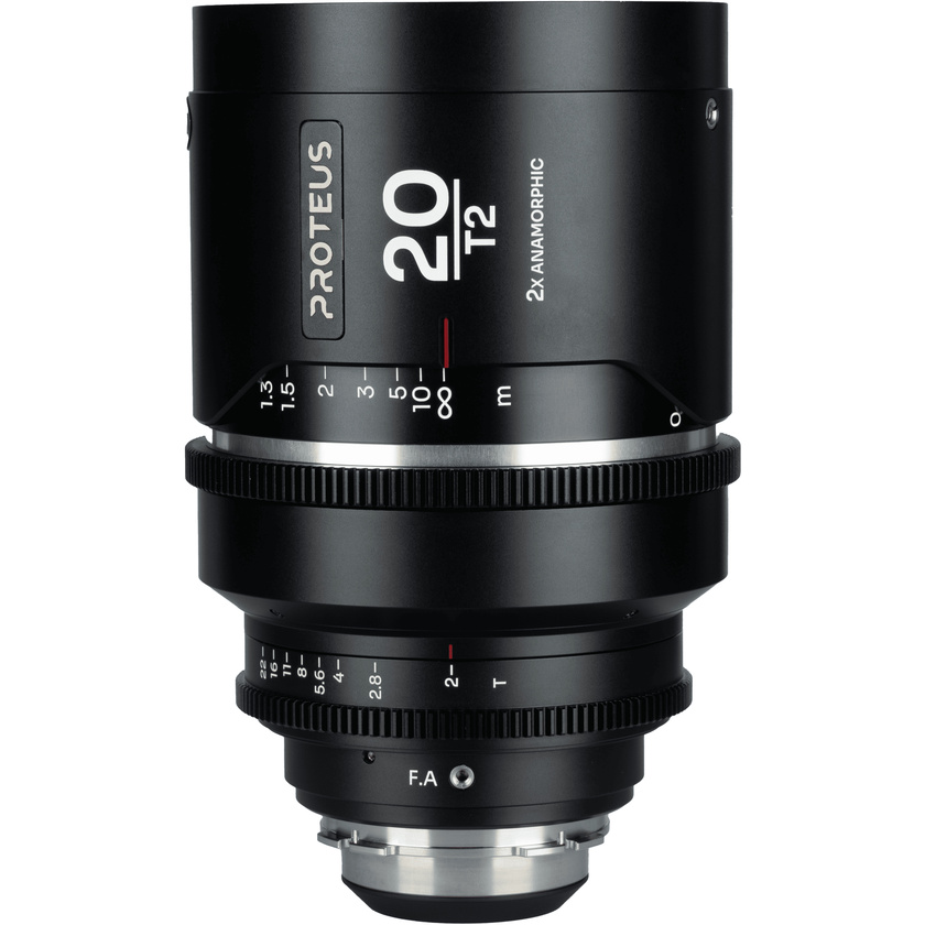 Laowa Proteus 2x Anamorphic 20mm T2 Lens (PL/EF, Meters, Silver Flare)