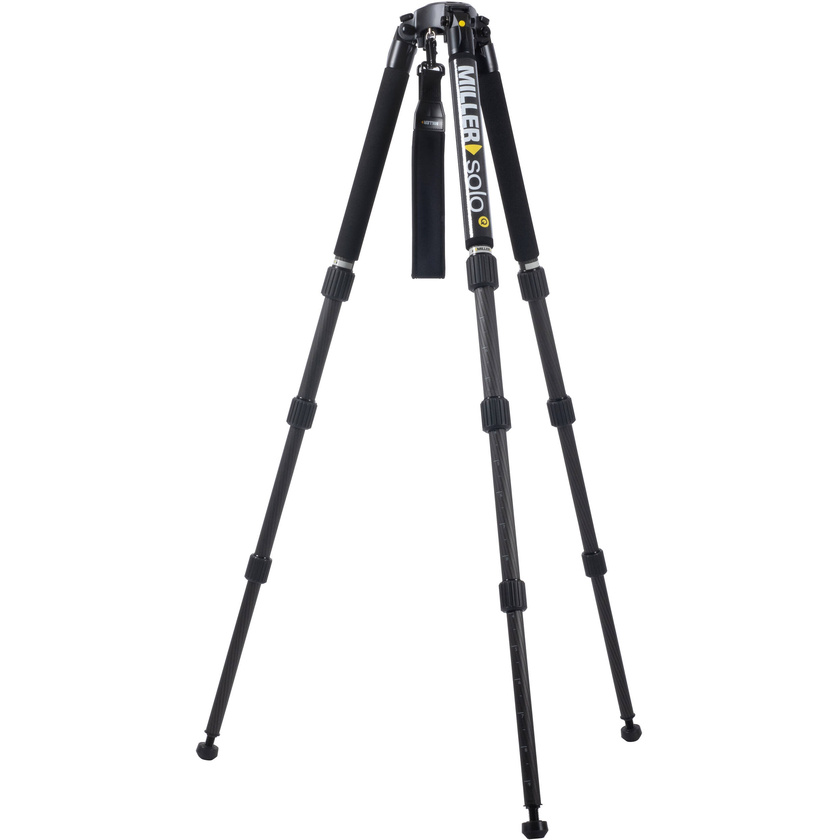 Miller Solo-Q 75 3-Stage Carbon Fiber Tripod