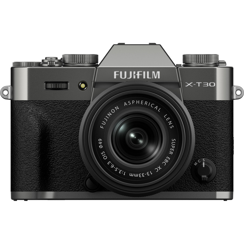 FUJIFILM X-T30 III Mirrorless Camera with 13-33mm f/3.5-6.3 Lens (Charcoal Silver)