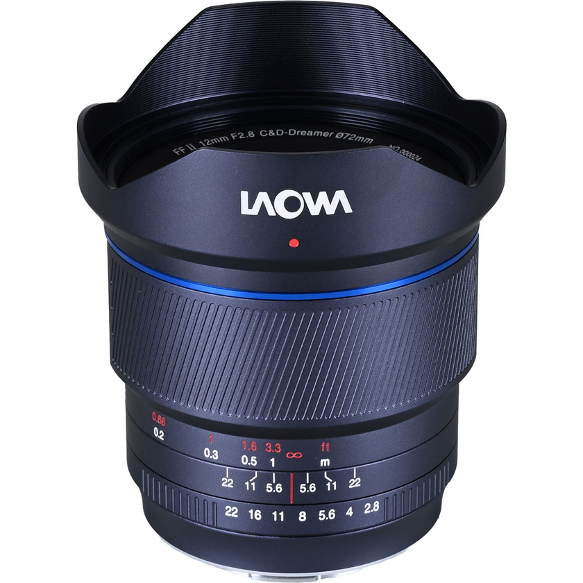 Laowa 12mm f/2.8 Lite Zero-D MF Lens (L-Mount, 14-Blade Aperture)
