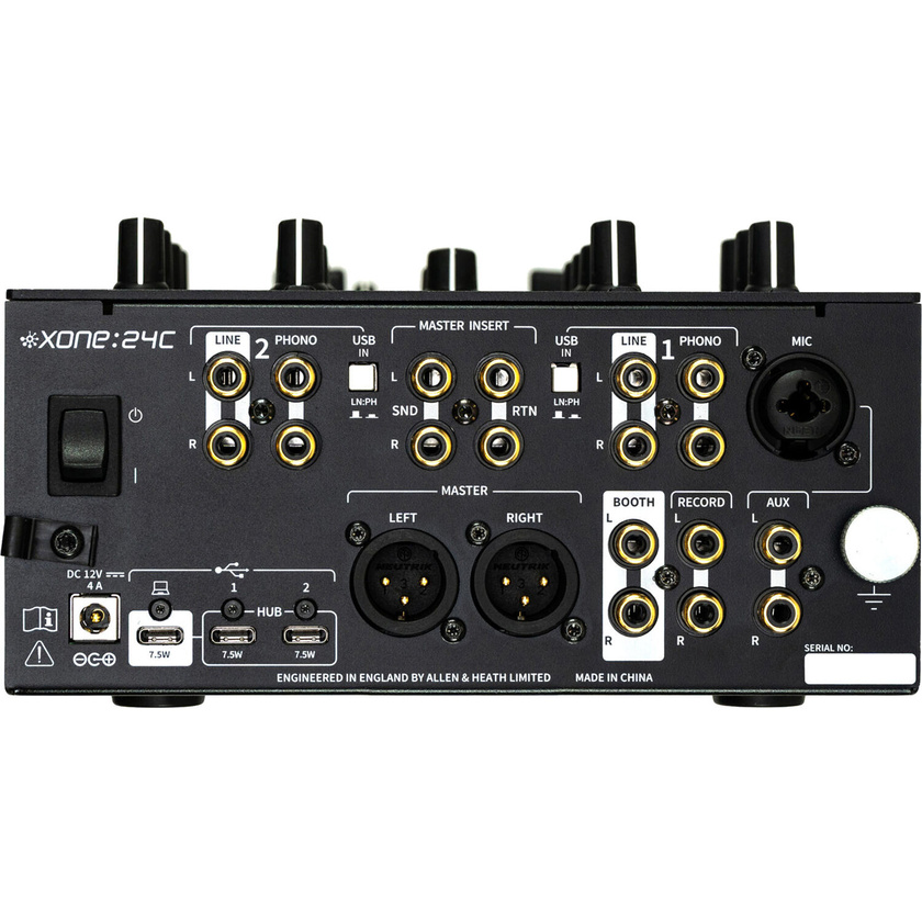 Allen & Heath XONE:24C Analogue 2+1 Channel DJ Mixer with Interface