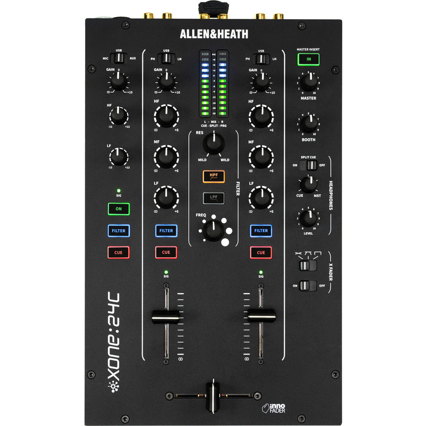 Allen & Heath XONE:24C Analogue 2+1 Channel DJ Mixer with Interface