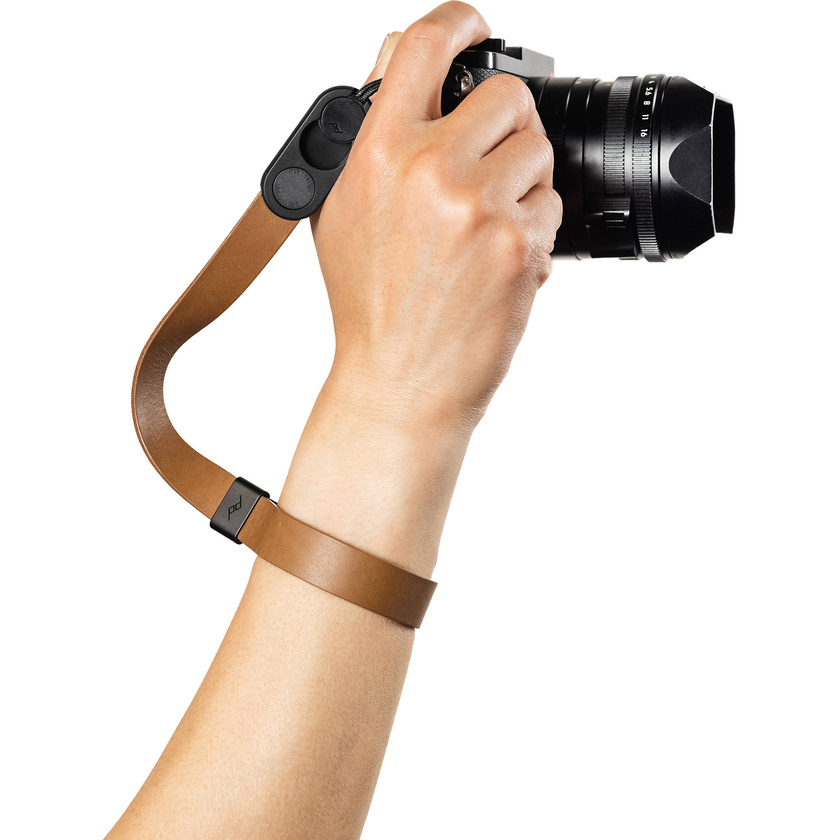 Peak Design Cuff Leather Camera Wrist Strap (Tan)