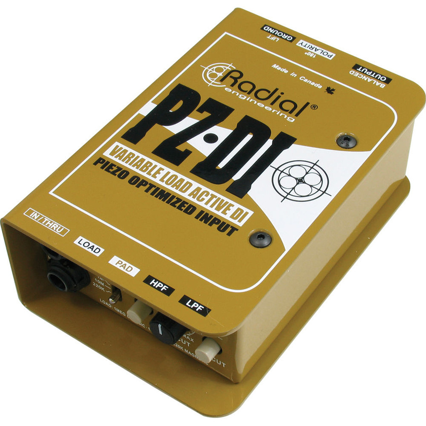 Radial Engineering PZ-DI Orchestral Instrument DI