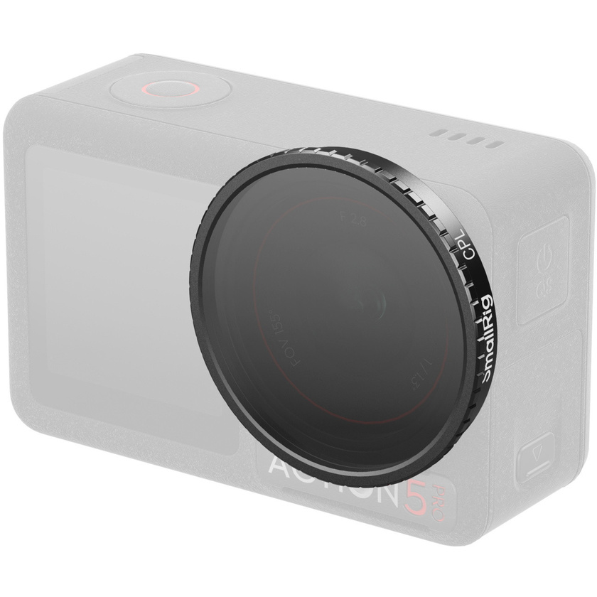 SmallRig 5835 Attachable CPL Filter for DJI Osmo Action 5 Pro / 4