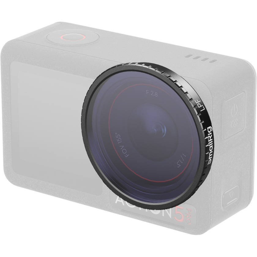 SmallRig 5837 Attachable Light Pollution Reduction Filter for DJI Osmo Action 5 Pro / 4