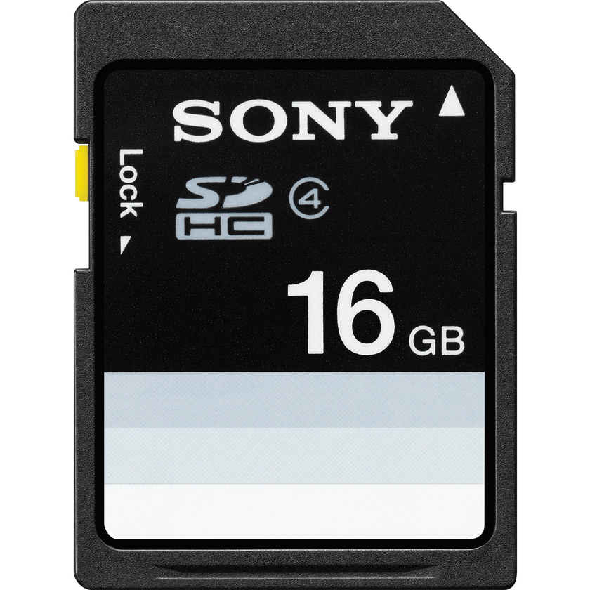 Sony 16GB SDHC Memory Card Class 4