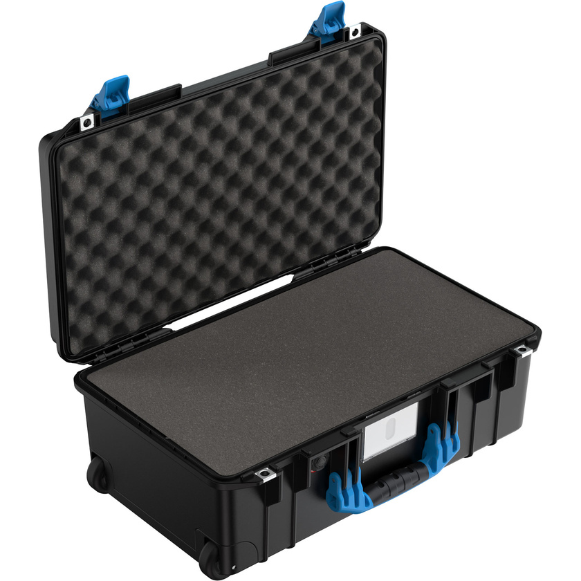Pelican 1535 Air Wheeled Carry-On Hard Case (Black/Blue, With Foam)