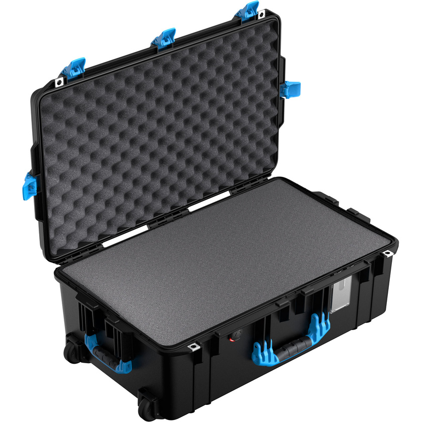 Pelican 1595 Air Case (Black/Blue, With Foam)