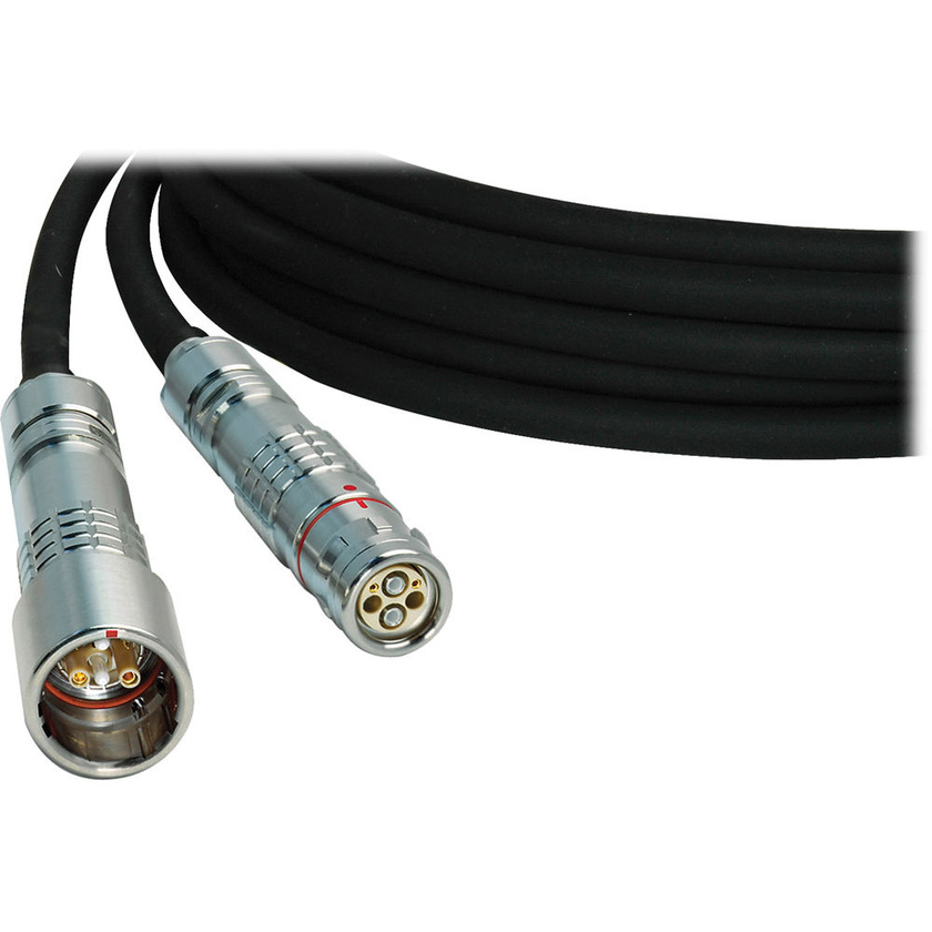 Camplex LEMO FUW Male to LEMO PUW Female Indoor Studio Fiber Camera Cable (50')