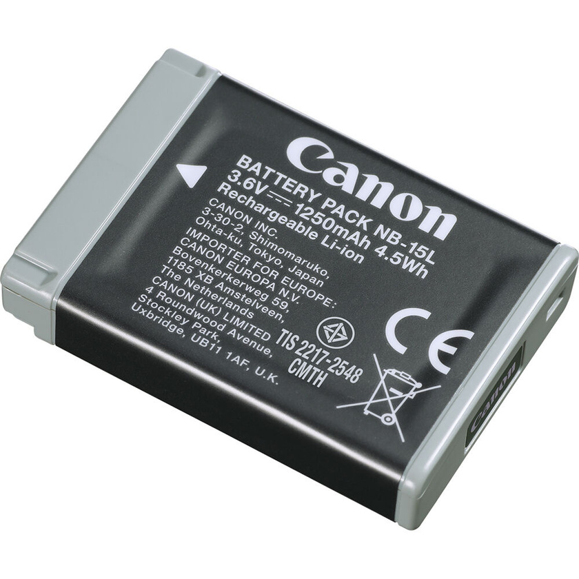 Canon NB-15L Battery (1250mAh)