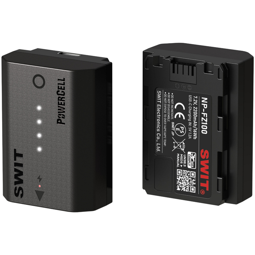 SWIT PowerCell NP-FZ100 Rechargeable Lithium-Ion Battery for Sony Cameras
