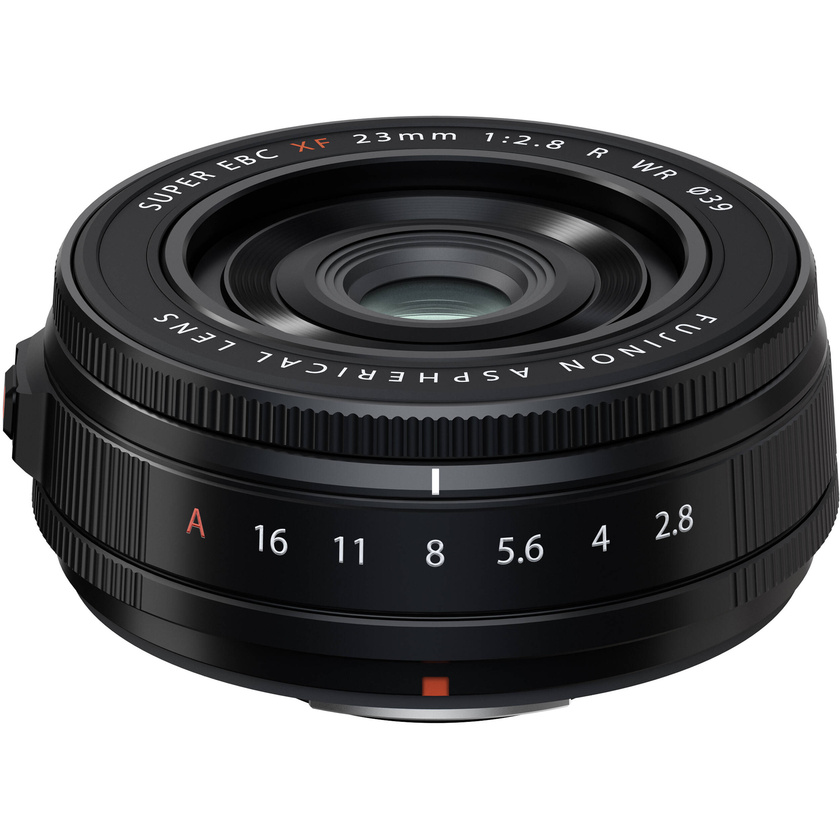 FUJIFILM XF 23mm f/2.8 R WR Lens (FUJIFILM X, Black)