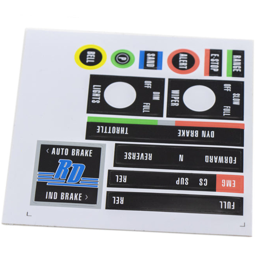 RailDriver Sticker Set