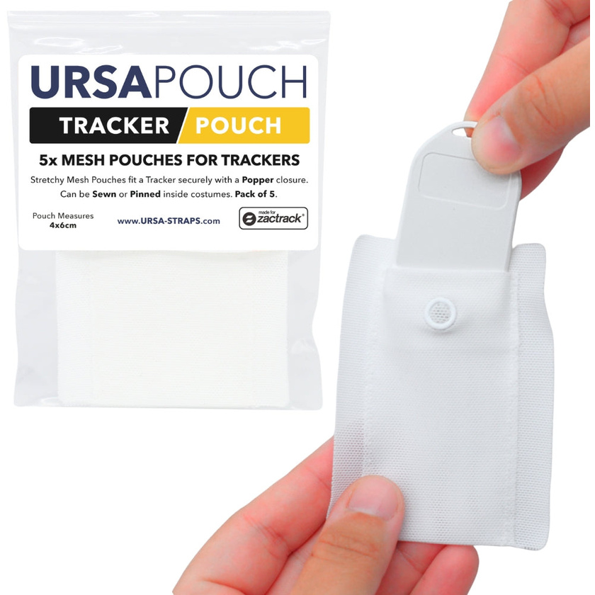 Ursa Tracker Pouch (5 Pack, White)