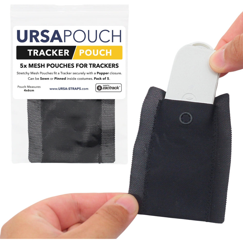Ursa Tracker Pouch (5 Pack, Black)