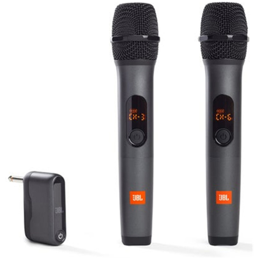JBL UHF Wireless Microphone System with 2 Handheld Mics