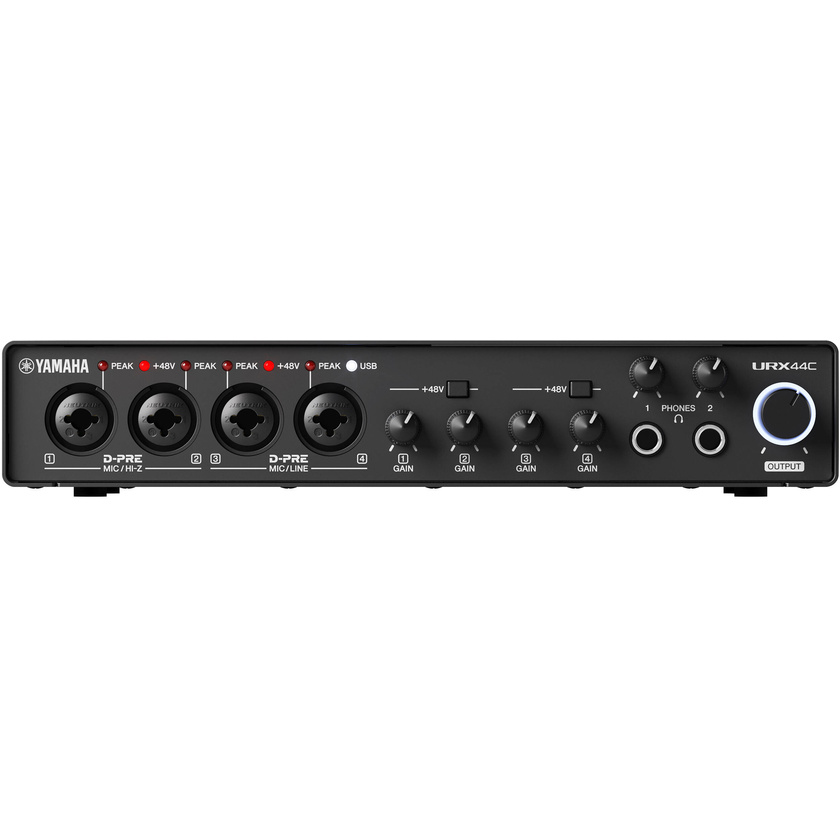 Yamaha URX44C 6x4 USB-C Audio Interface