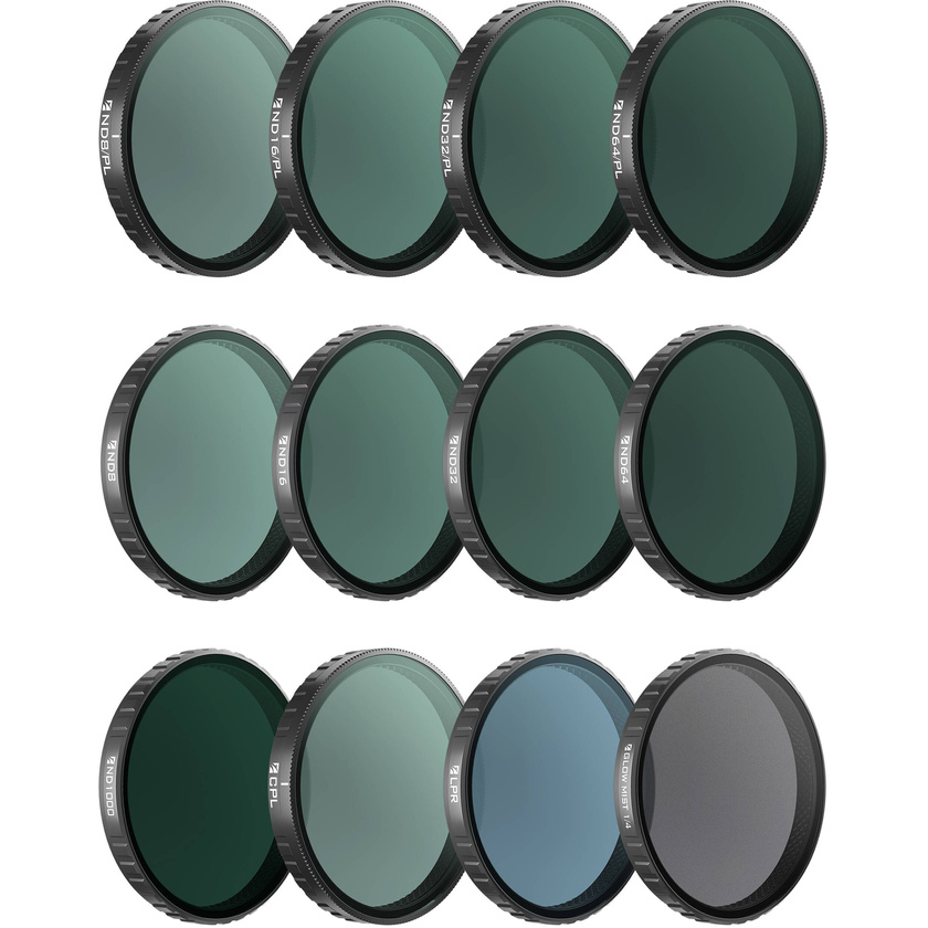 Freewell Mega Filter Kit for Osmo Action 6 (12-Pack)