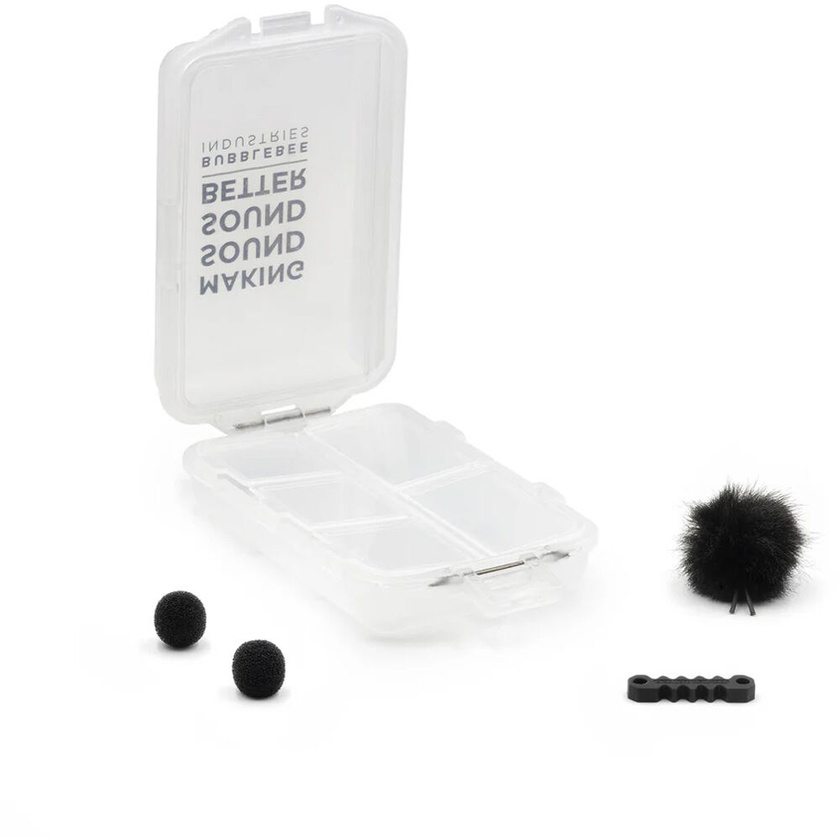 Bubblebee Industries The Outdoor Mic Kit for Deity W.Lav Pro Lavalier Mic (Black)