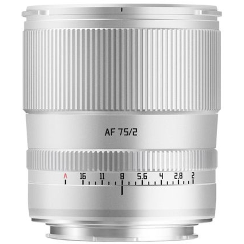 TTArtisan AF 75mm f/2 Lens (Leica L, Silver)