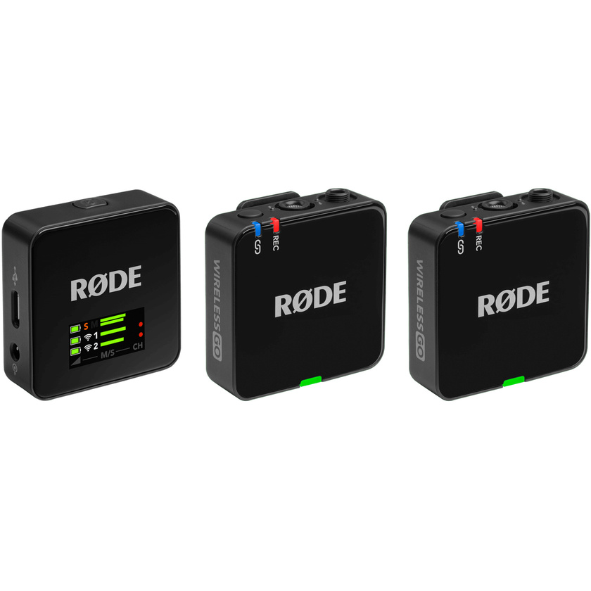 RODE Wireless GO Compact Wireless Microphone System (Gen 3)