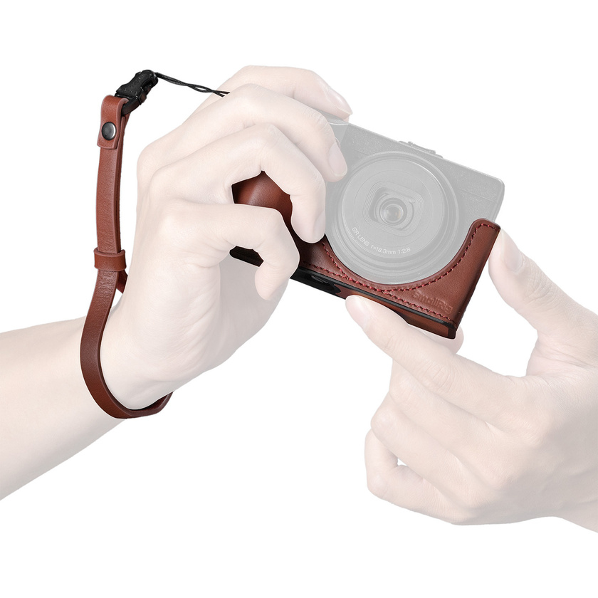 SmallRig 5678 Leather Case Kit for RICOH GR IV / GR III / GR IIIx / GR III HDF / GR IIIx HDF (Red)