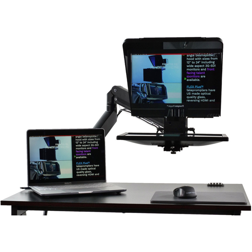 Prompter People Desktop Free Fly Single-Arm Teleprompter (24")