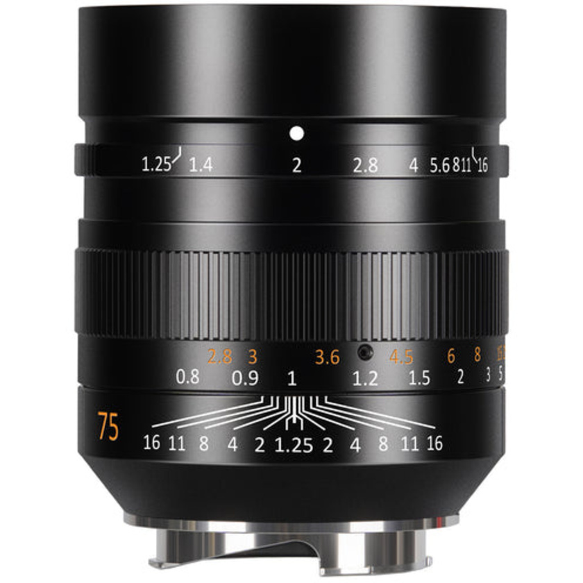 7Artisans 75mm f1.25 II Full-Frame Lens (Leica M)