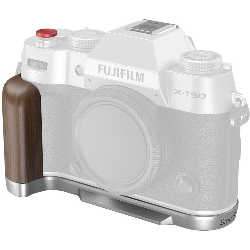 SmallRig 4735C Wooden L-Shape Grip for X-T50 (Sliver)