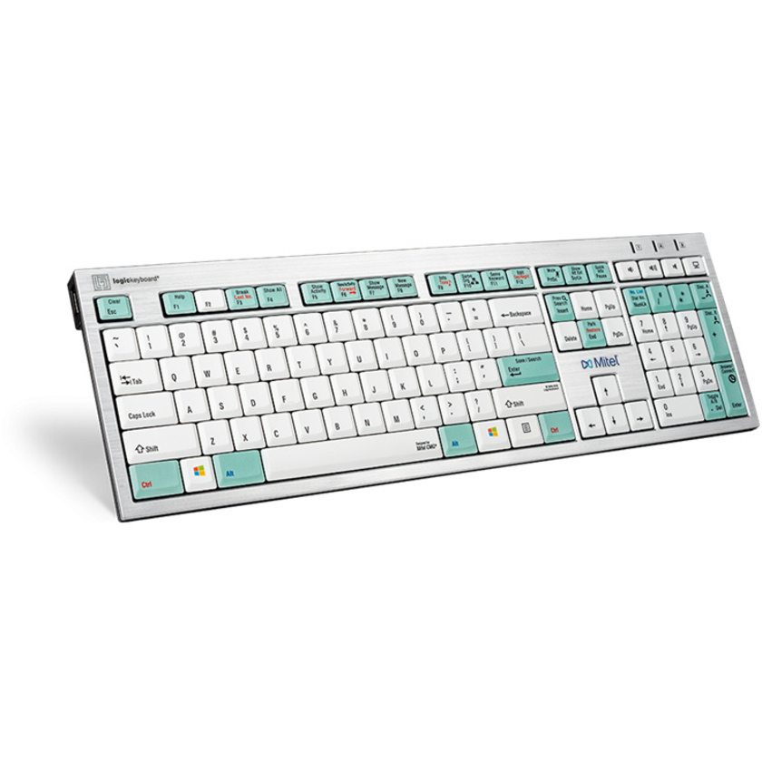 Logickeyboard Mitel Telecom US Keyboard