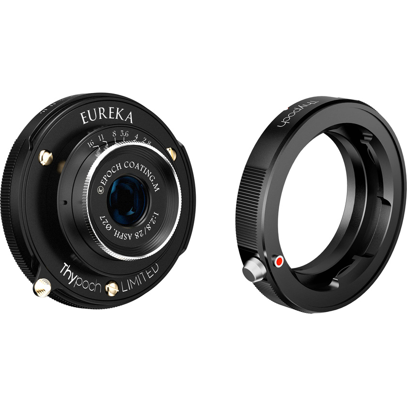 Thypoch Eureka 28mm f/2.8 Lens (Leica M-Mount with X-Mount Adapter, Black)