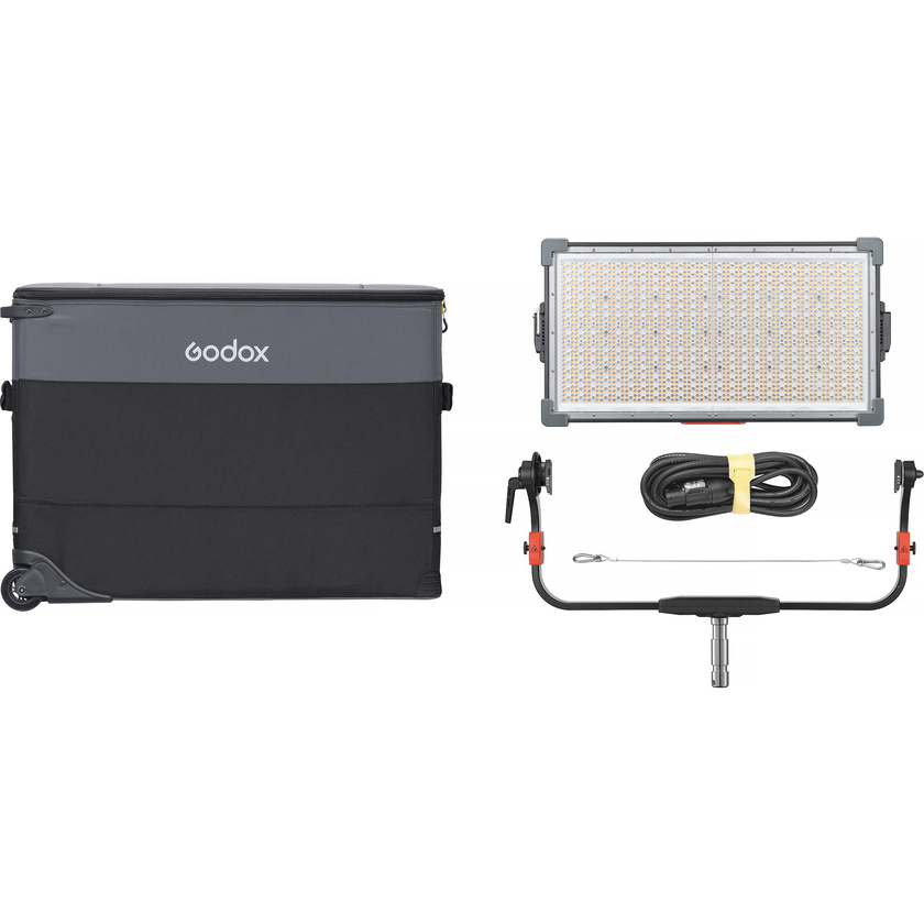 Godox KNOWLED P1200R Hard P8 RGB LED Light Panel with Storage Case Kit