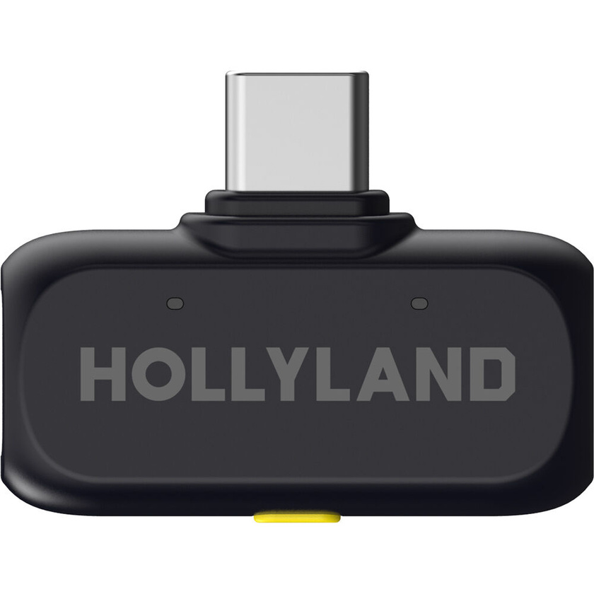 Hollyland LARK A1 Wireless Plug-In Receiver with USB-C Connector for Mobile Devices (Space Gray, 2.4 GHz)