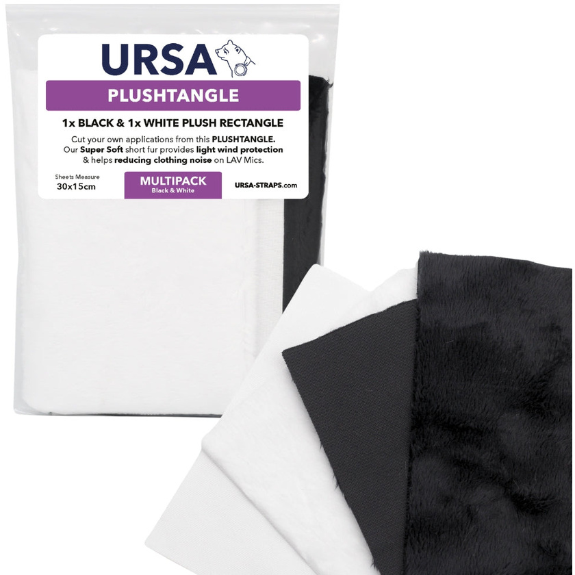 Ursa Plush Tangles (Black & White Twin Pack)
