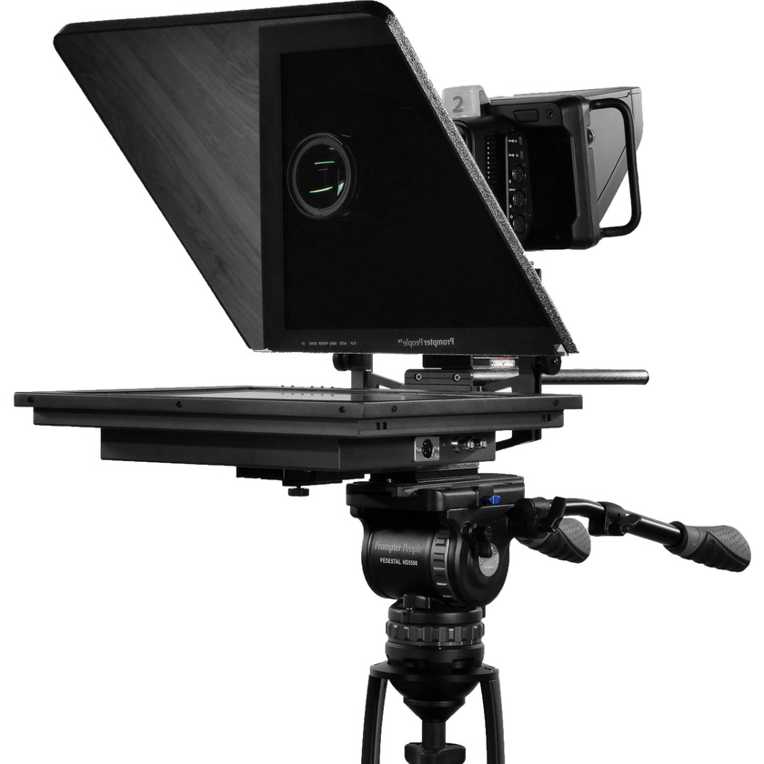 Prompter People Proline Plus 17" HB Teleprompter with 17" Reversing Monitor with Hard Case