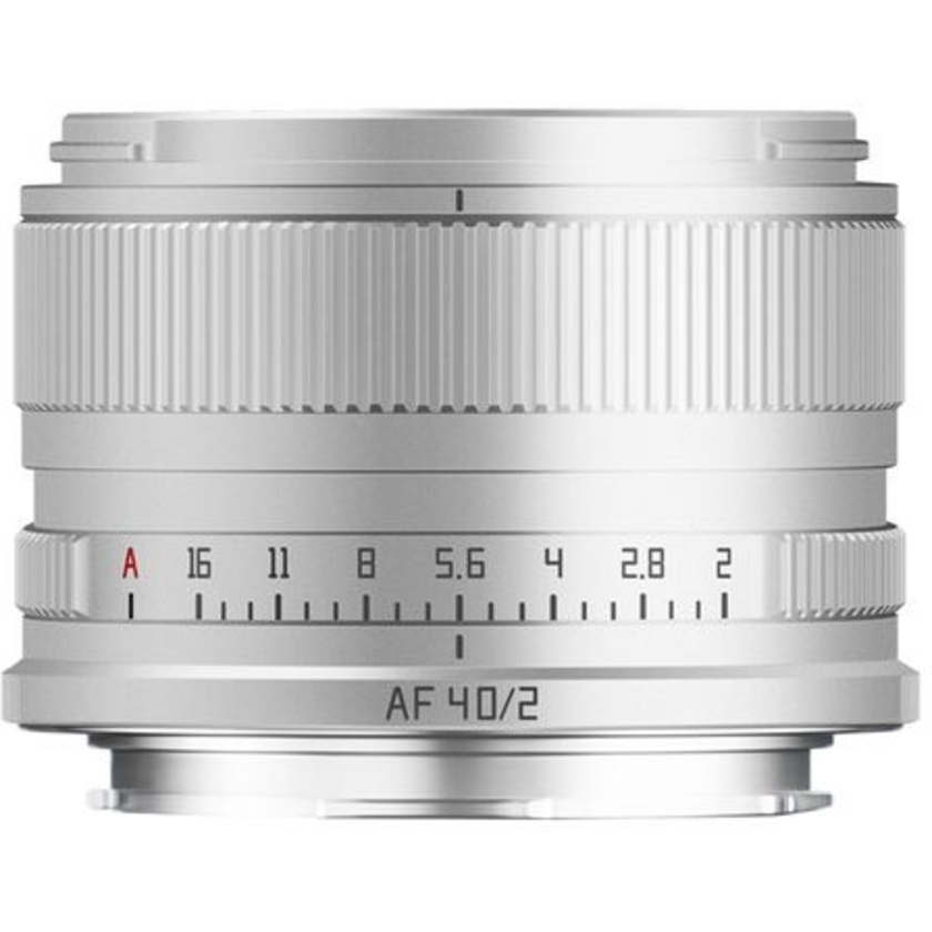 TTArtisan AF 40mm f/2 Lens (L Mount, Silver)