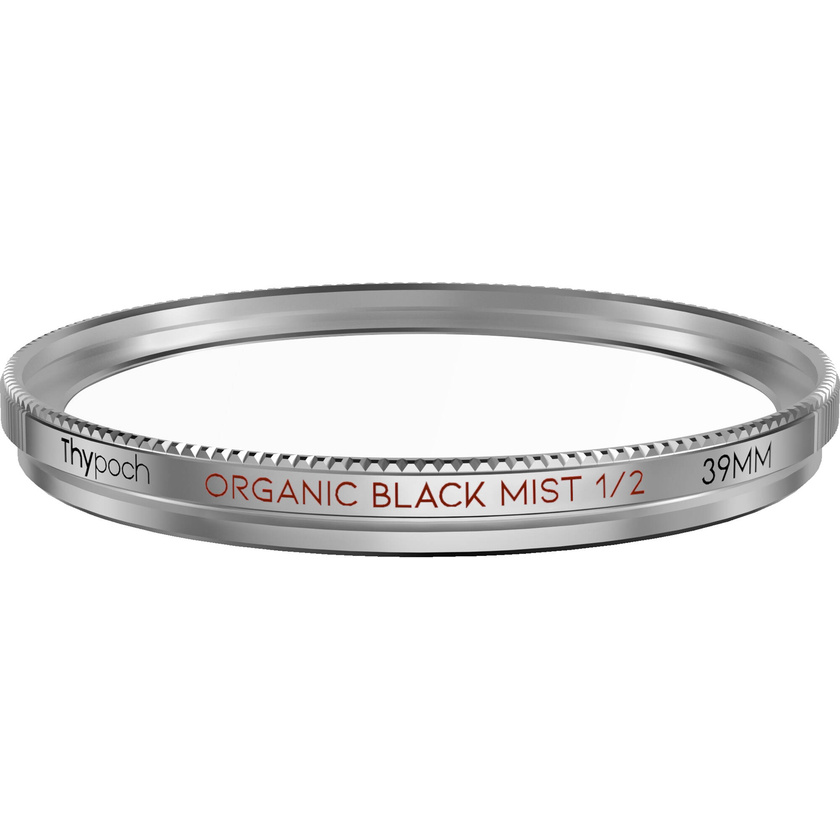 Thypoch Organic Black Mist Filter (39mm, Grade 1/2, Silver)
