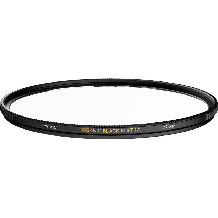 Thypoch Organic Black Mist Filter (72mm, Grade 1/2, Black)
