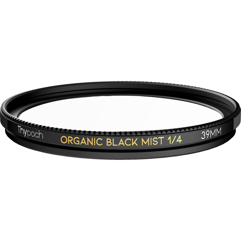 Thypoch Organic Black Mist Filter (39mm, Grade 1/4, Black)