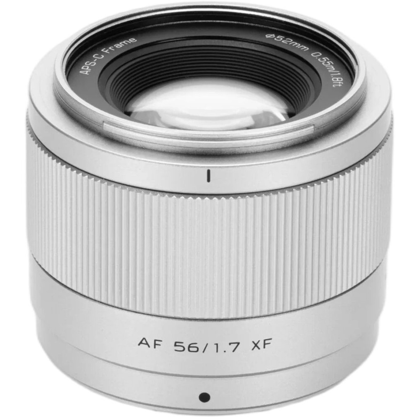 Viltrox AF 56mm f/1.7 Lens (Fujifilm X, Silver)