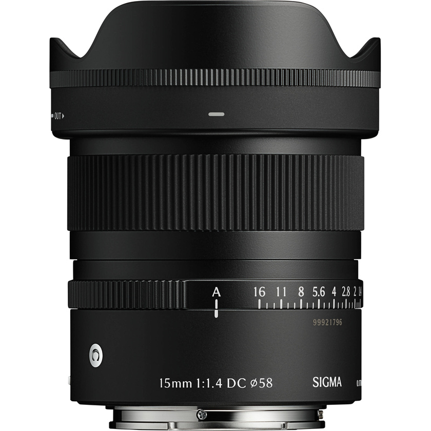 Sigma 15mm f/1.4 DC Contemporary Lens (Sony E)
