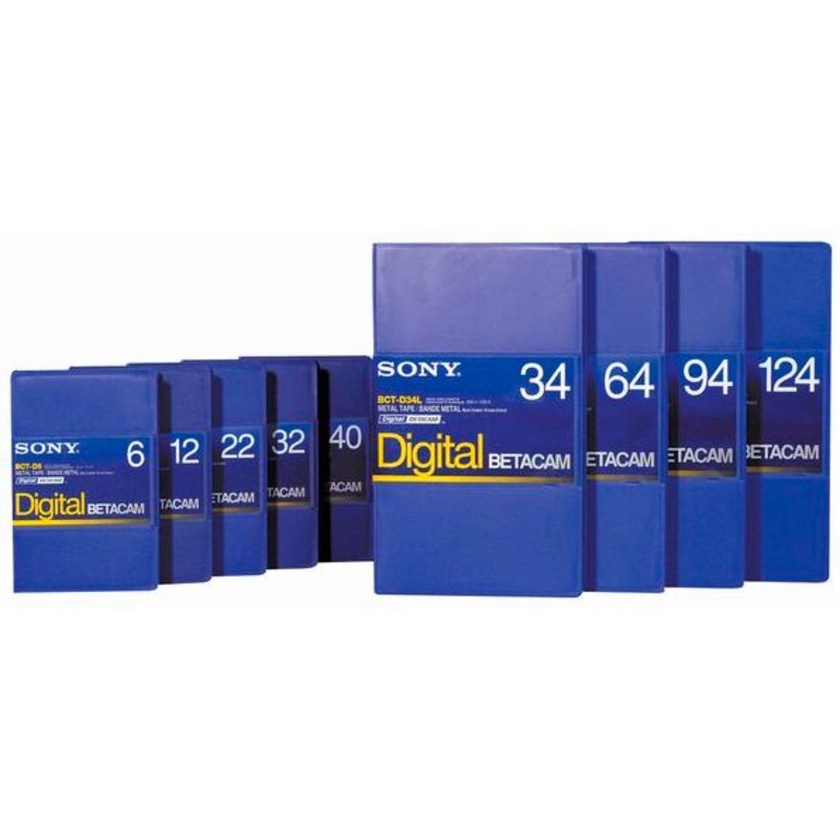 Sony BCT-D12CL Digital Betacam Cleaning Cassette 12 min