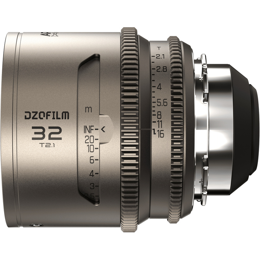 DZOFilm Arcana 32mm T2.1 Anamorphic Prime Lens (ARRI PL, Titanium, Meters)